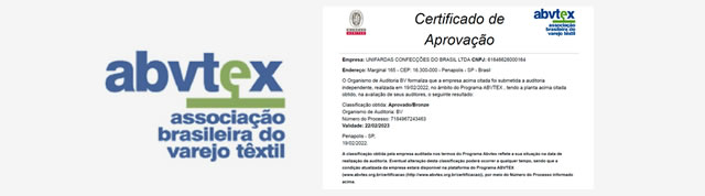 Certificação ABVTEX Penapolis
