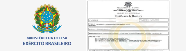 Certificação Ministério da Defesa